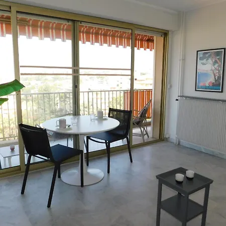 Charming T2 Eden Park With Swimming Pool Private Parking Appartement Juan-les-Pins